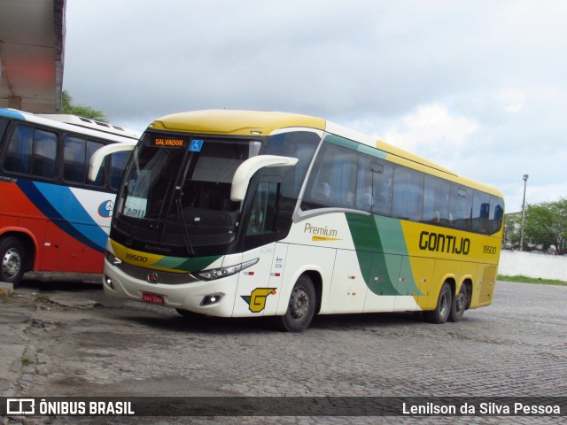 Empresa Gontijo de Transportes 19500 na cidade de Caruaru, Pernambuco, Brasil, por Lenilson da Silva Pessoa. Número da foto: #12269705.