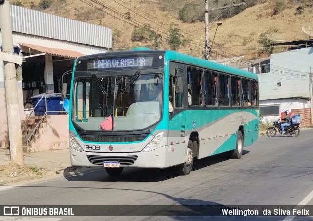 Costa Sul Transportes e Turismo 19403 na cidade de Cachoeiro de Itapemirim, Espírito Santo, Brasil, por Wellington  da Silva Felix. Número da foto: #12268455.