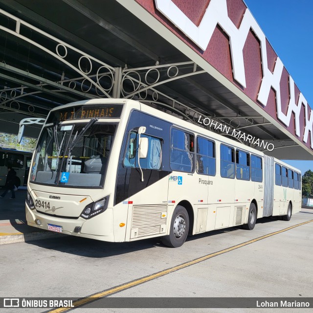 Viação Piraquara 29414 na cidade de Piraquara, Paraná, Brasil, por Lohan Mariano. Número da foto: #12267504.