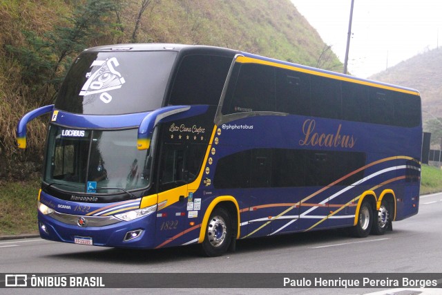 Locabus Locação e Transportes 1822 na cidade de Piraí, Rio de Janeiro, Brasil, por Paulo Henrique Pereira Borges. Número da foto: #12269075.