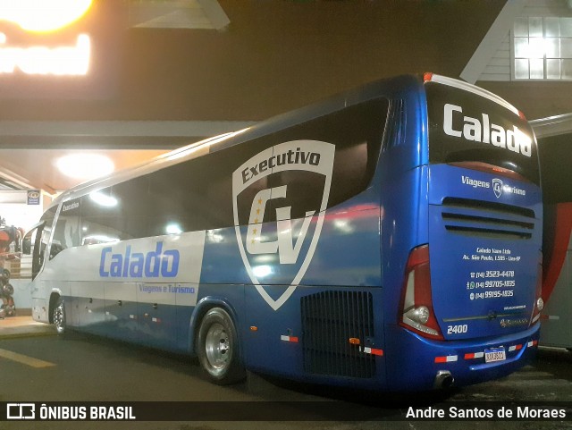 Calado Viagens e Turismo 2400 na cidade de Pardinho, São Paulo, Brasil, por Andre Santos de Moraes. Número da foto: #12267276.
