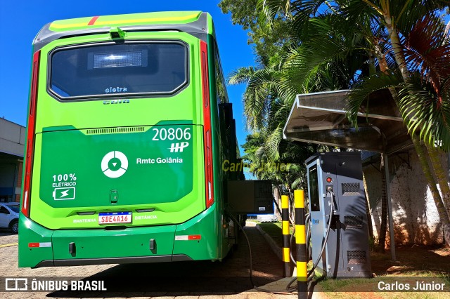 HP Transportes Coletivos 20806 na cidade de Goiânia, Goiás, Brasil, por Carlos Júnior. Número da foto: #12267461.