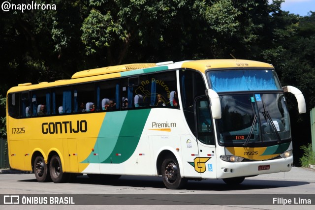 Empresa Gontijo de Transportes 17225 na cidade de São Paulo, São Paulo, Brasil, por Filipe Lima. Número da foto: #12269703.