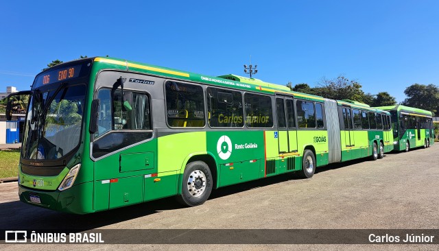 Metrobus 1201 na cidade de Goiânia, Goiás, Brasil, por Carlos Júnior. Número da foto: #12267499.