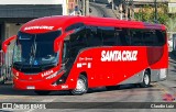 Viação Santa Cruz 34624 na cidade de Três Corações, Minas Gerais, Brasil, por Claudio Luiz. Número da foto: #12269404.