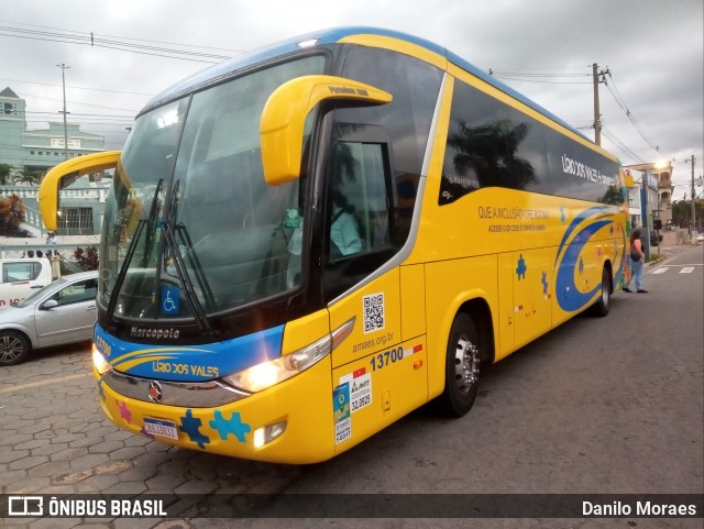 Viação Lírio dos Vales 13700 na cidade de Fundão, Espírito Santo, Brasil, por Danilo Moraes. Número da foto: #12270348.