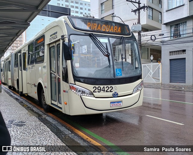 Viação Piraquara 29422 na cidade de Curitiba, Paraná, Brasil, por Samira  Paula Soares. Número da foto: #12270660.
