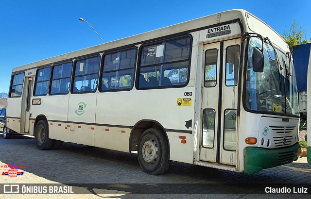 MB Transportes Coletivos e Fretamentos 060 na cidade de Passa Quatro, Minas Gerais, Brasil, por Claudio Luiz. Número da foto: #12271985.