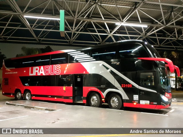 Lirabus 23105 na cidade de São Paulo, São Paulo, Brasil, por Andre Santos de Moraes. Número da foto: #12270883.