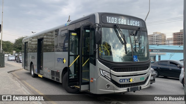 City Transporte Urbano Intermodal - Votorantim 658 na cidade de Votorantim, São Paulo, Brasil, por Otavio Rossini. Número da foto: #12272685.