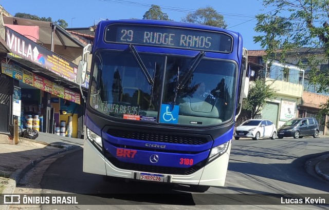 BR7 Mobilidade 3189 na cidade de São Bernardo do Campo, São Paulo, Brasil, por Lucas Kevin. Número da foto: #12270097.