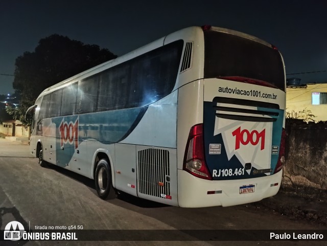 Auto Viação 1001 RJ 108.461 na cidade de Nova Iguaçu, Rio de Janeiro, Brasil, por Paulo Leandro. Número da foto: #12270861.