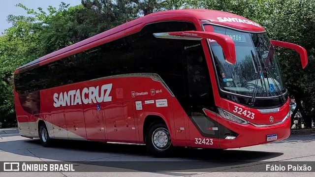 Viação Santa Cruz 32423 na cidade de São Paulo, São Paulo, Brasil, por Fábio Paixão. Número da foto: #12271025.
