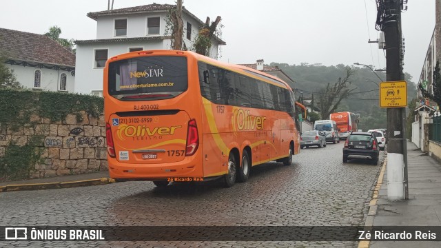 Oliver Turismo RJ 400.002 na cidade de Petrópolis, Rio de Janeiro, Brasil, por Zé Ricardo Reis. Número da foto: #12271442.