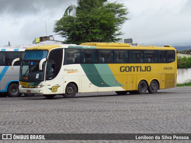 Empresa Gontijo de Transportes 14615 na cidade de Caruaru, Pernambuco, Brasil, por Lenilson da Silva Pessoa. Número da foto: #12271468.