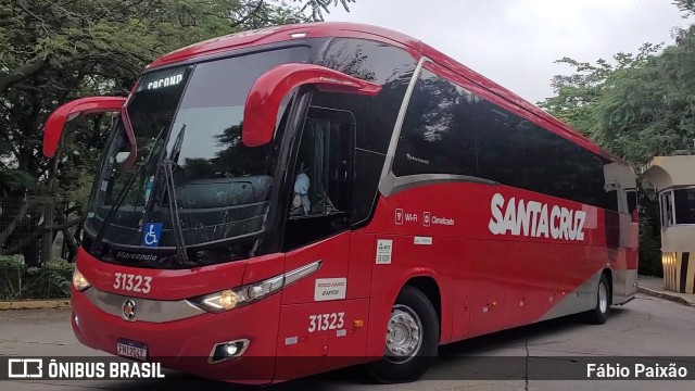 Viação Santa Cruz 31323 na cidade de São Paulo, São Paulo, Brasil, por Fábio Paixão. Número da foto: #12270836.