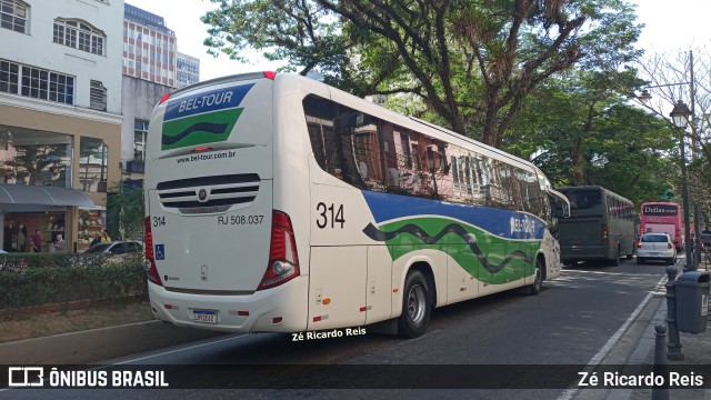 Bel-Tour Transportes e Turismo RJ 508.037 na cidade de Petrópolis, Rio de Janeiro, Brasil, por Zé Ricardo Reis. Número da foto: #12271384.