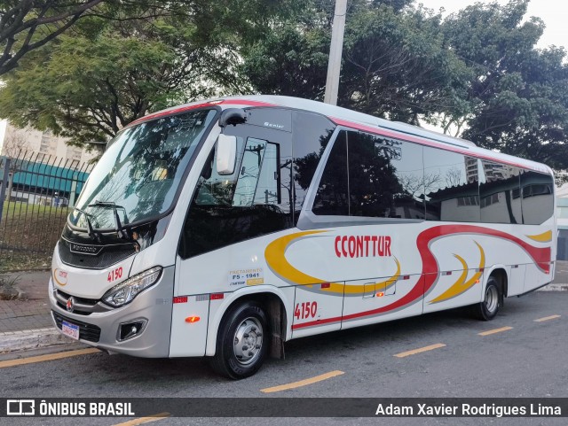Cconttur 4150 na cidade de São Paulo, São Paulo, Brasil, por Adam Xavier Rodrigues Lima. Número da foto: #12270668.