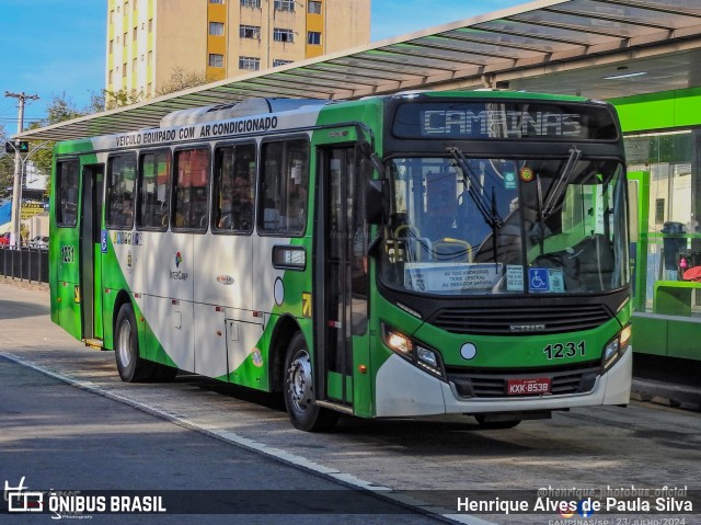 VB Transportes e Turismo 1231 na cidade de Campinas, São Paulo, Brasil, por Henrique Alves de Paula Silva. Número da foto: #12272506.