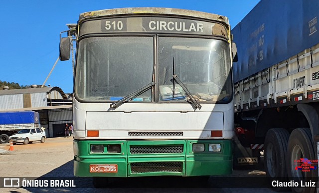 MB Transportes Coletivos e Fretamentos KOL3355 na cidade de Passa Quatro, Minas Gerais, Brasil, por Claudio Luiz. Número da foto: #12271977.