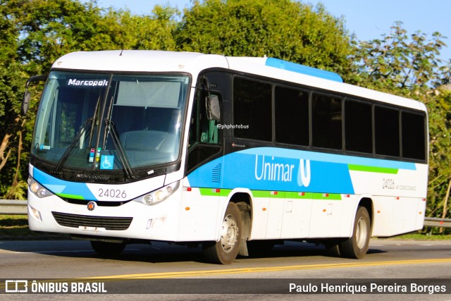 Unimar Transportes 24026 na cidade de Barra do Piraí, Rio de Janeiro, Brasil, por Paulo Henrique Pereira Borges. Número da foto: #12271284.
