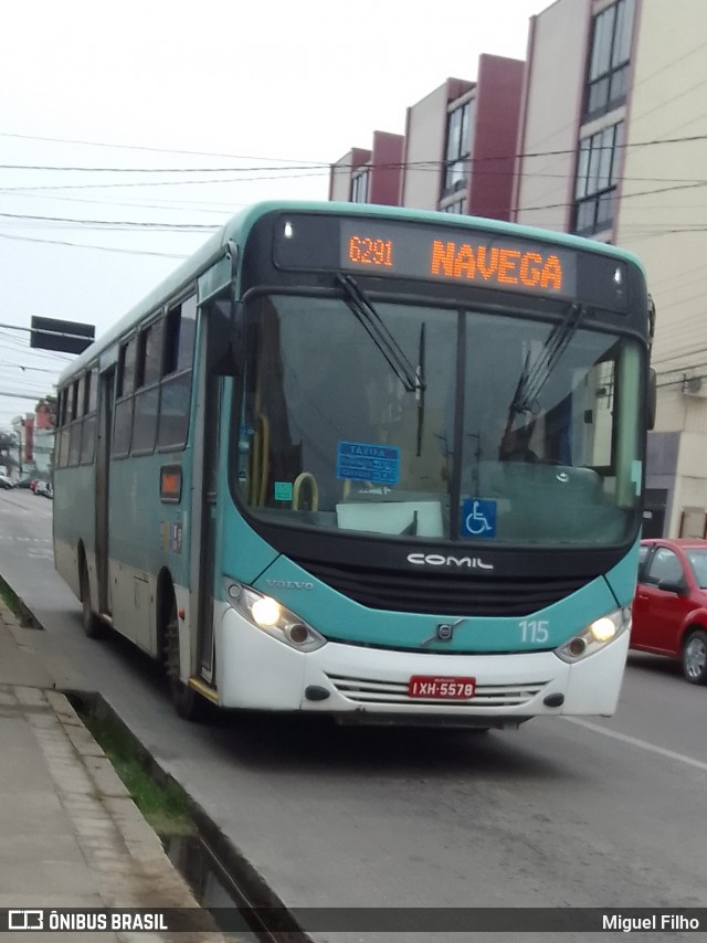 Empresa Auto Viação Santa Rosa 115 na cidade de Pelotas, Rio Grande do Sul, Brasil, por Miguel Filho. Número da foto: #12273156.