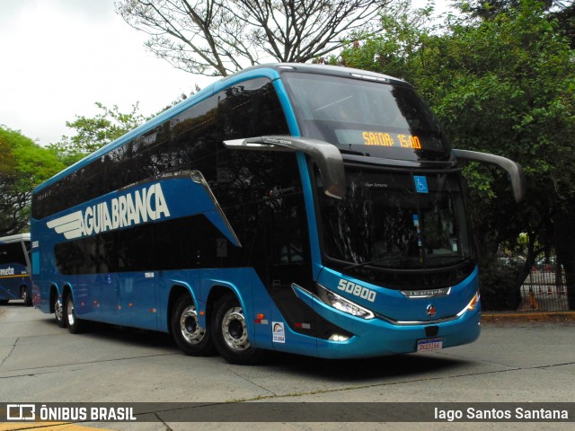 Viação Águia Branca 50800 na cidade de São Paulo, São Paulo, Brasil, por Iago Santos Santana. Número da foto: #12274657.