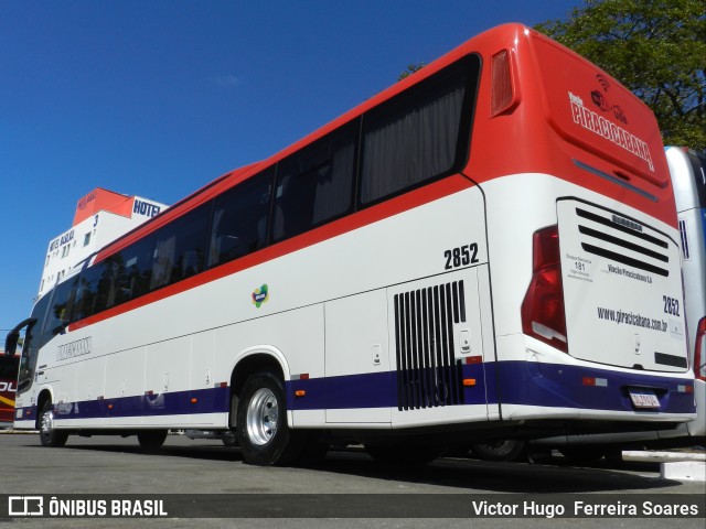 Viação Piracicabana 2852 na cidade de Trindade, Goiás, Brasil, por Victor Hugo  Ferreira Soares. Número da foto: #12274238.