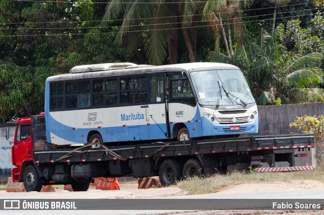 Auto Viação Monte Cristo AL-93602 na cidade de Marituba, Pará, Brasil, por Fabio Soares. Número da foto: #12273564.