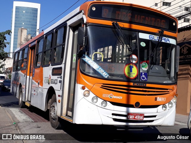 Expresso Nossa Senhora da Glória B06013 na cidade de Nova Iguaçu, Rio de Janeiro, Brasil, por Augusto César. Número da foto: #12272873.