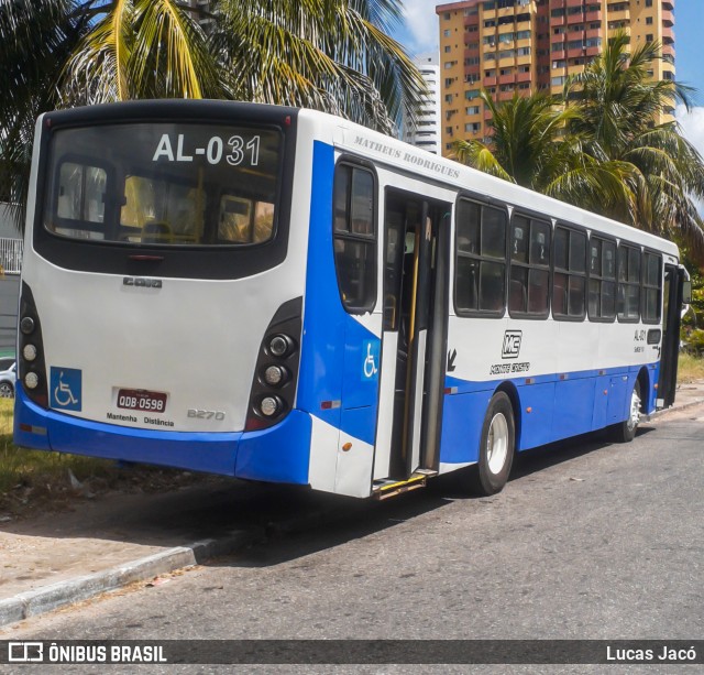 Auto Viação Monte Cristo AL-031 na cidade de Belém, Pará, Brasil, por Lucas Jacó. Número da foto: #12274239.