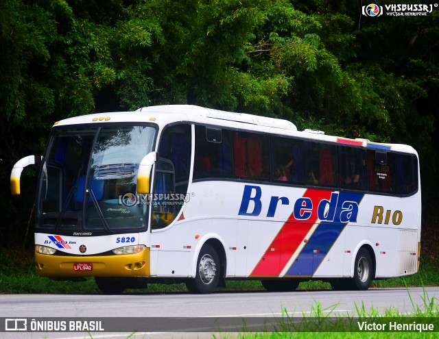 Breda Rio 5820 na cidade de Petrópolis, Rio de Janeiro, Brasil, por Victor Henrique. Número da foto: #12274140.