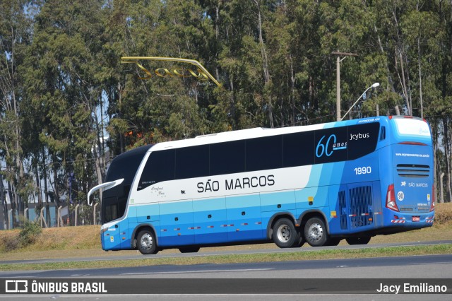 Expresso São Marcos 1990 na cidade de Limeira, São Paulo, Brasil, por Jacy Emiliano. Número da foto: #12273550.