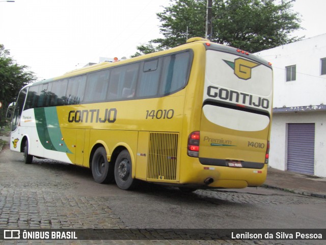 Empresa Gontijo de Transportes 14010 na cidade de Caruaru, Pernambuco, Brasil, por Lenilson da Silva Pessoa. Número da foto: #12274727.