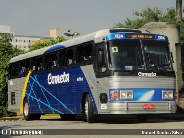 Viação Cometa 1224 na cidade de São Paulo, São Paulo, Brasil, por Rafael Santos Silva. Número da foto: #12274597.