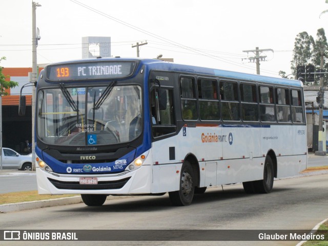 Rápido Araguaia 50745 na cidade de Goiânia, Goiás, Brasil, por Glauber Medeiros. Número da foto: #12274225.