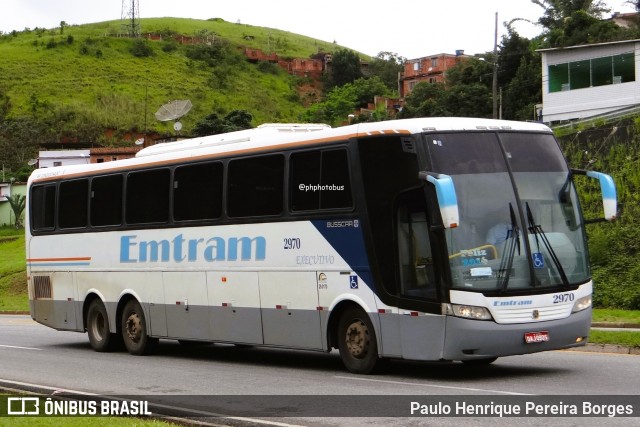 Emtram 2970 na cidade de Barra do Piraí, Rio de Janeiro, Brasil, por Paulo Henrique Pereira Borges. Número da foto: #12274442.
