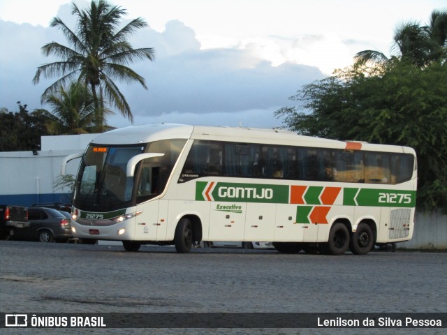 Empresa Gontijo de Transportes 21275 na cidade de Caruaru, Pernambuco, Brasil, por Lenilson da Silva Pessoa. Número da foto: #12274196.