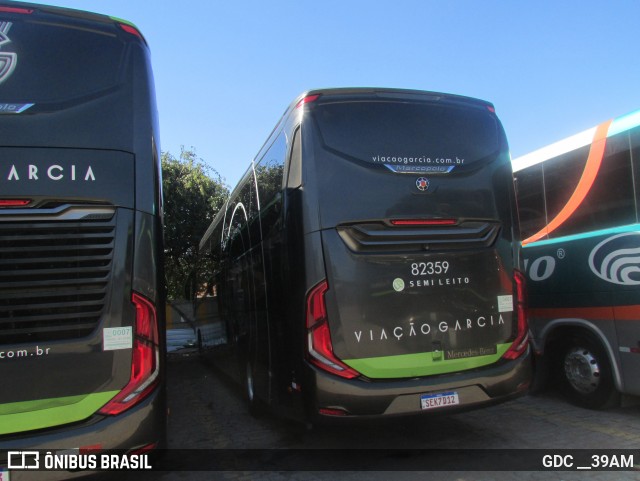 Viação Garcia 82359 na cidade de Curitiba, Paraná, Brasil, por GDC __39AM. Número da foto: #12272827.