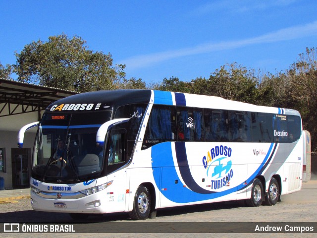 Cardoso Turismo 3400 na cidade de Pirapora, Minas Gerais, Brasil, por Andrew Campos. Número da foto: #12274777.