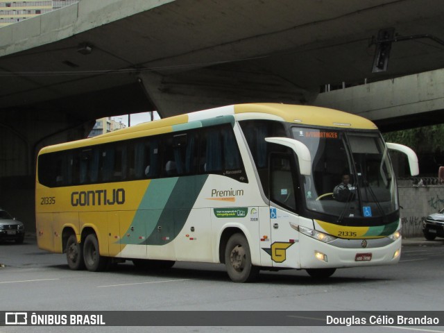 Empresa Gontijo de Transportes 21335 na cidade de Belo Horizonte, Minas Gerais, Brasil, por Douglas Célio Brandao. Número da foto: #12273945.