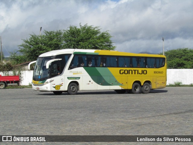 Empresa Gontijo de Transportes 18060 na cidade de Caruaru, Pernambuco, Brasil, por Lenilson da Silva Pessoa. Número da foto: #12274734.