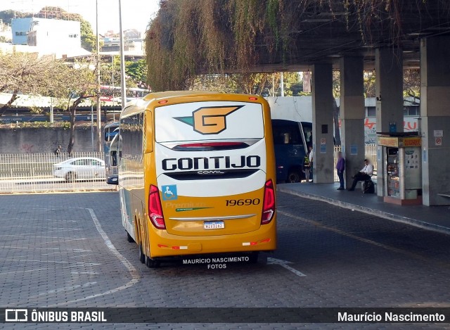 Empresa Gontijo de Transportes 19690 na cidade de Belo Horizonte, Minas Gerais, Brasil, por Maurício Nascimento. Número da foto: #12276297.