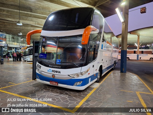 Empresa de Ônibus Nossa Senhora da Penha 10316 na cidade de Porto Alegre, Rio Grande do Sul, Brasil, por JULIO SILVA. Número da foto: #12275459.