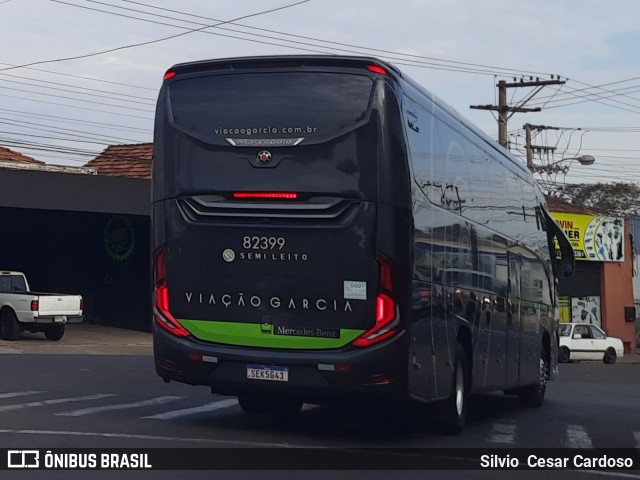 Viação Garcia 82399 na cidade de Presidente Prudente, São Paulo, Brasil, por Silvio  Cesar Cardoso. Número da foto: #12276544.