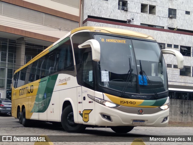 Empresa Gontijo de Transportes 19440 na cidade de Cachoeiro de Itapemirim, Espírito Santo, Brasil, por Marcos Ataydes. N. Número da foto: #12275692.