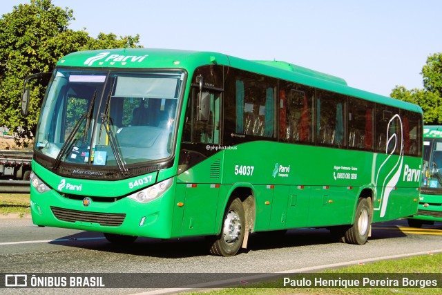 Parvi Transportes 54037 na cidade de Barra do Piraí, Rio de Janeiro, Brasil, por Paulo Henrique Pereira Borges. Número da foto: #12277131.
