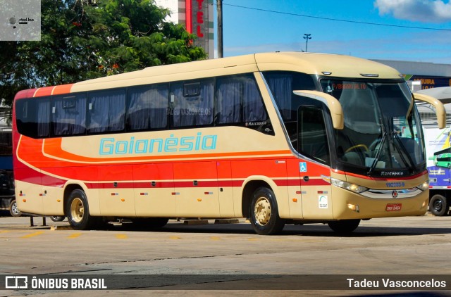 Auto Viação Goianésia 192003-9 na cidade de Goiânia, Goiás, Brasil, por Tadeu Vasconcelos. Número da foto: #12275131.