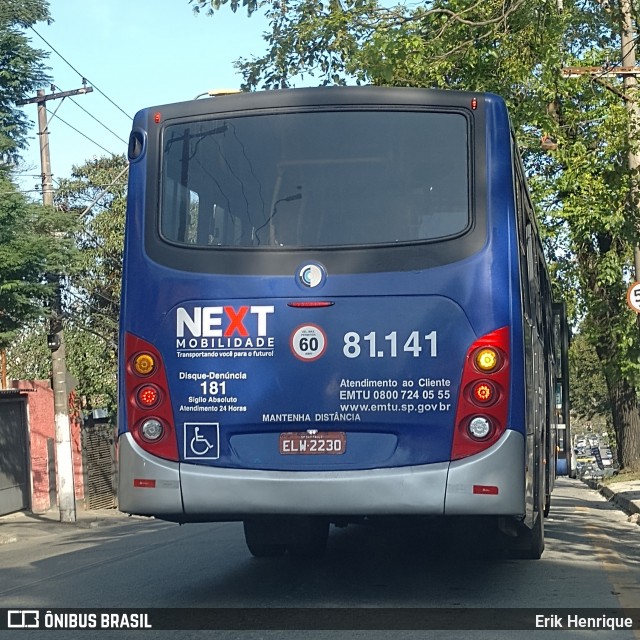 Next Mobilidade - ABC Sistema de Transporte 81.141 na cidade de Santo André, São Paulo, Brasil, por Erik Henrique. Número da foto: #12275037.