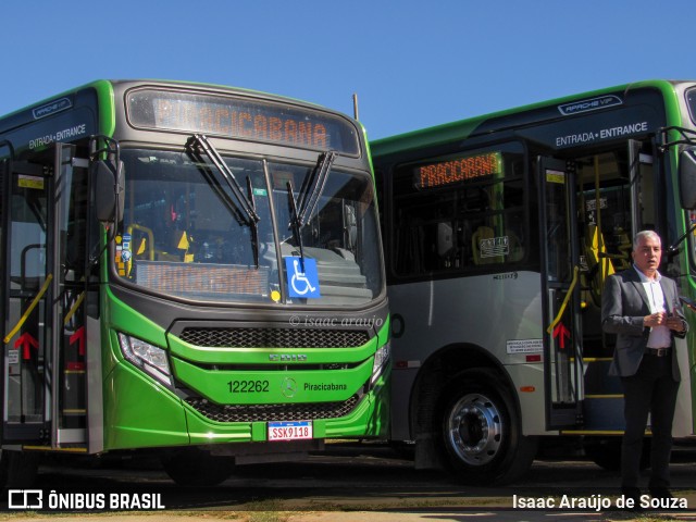 Viação Piracicabana Distrito Federal 122262 na cidade de Brasília, Distrito Federal, Brasil, por Isaac Araújo de Souza. Número da foto: #12277284.